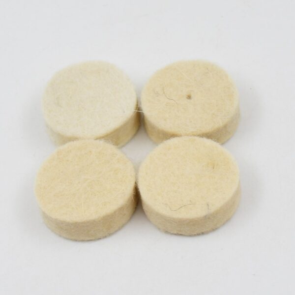Rotary Tool Accessory Wool Felt Polishing Pad Felt (5 Pcs Set) - Image 4