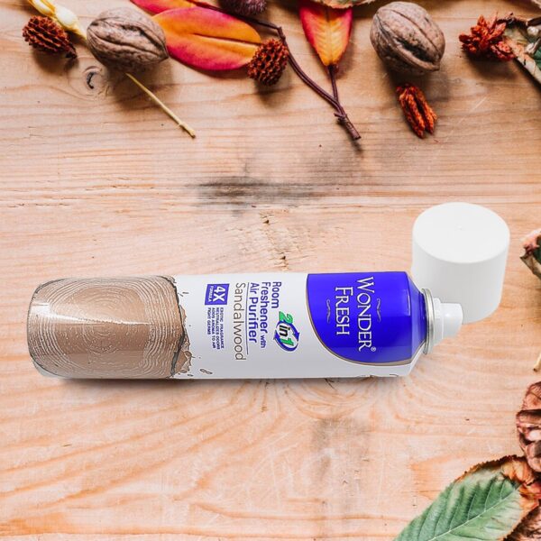 Fresh Air Freshener Spray, Sandalwood Fragrance | Long Lasting Fragrance for Home & Office (Mix Fragrance /  125 Gm) - Image 4