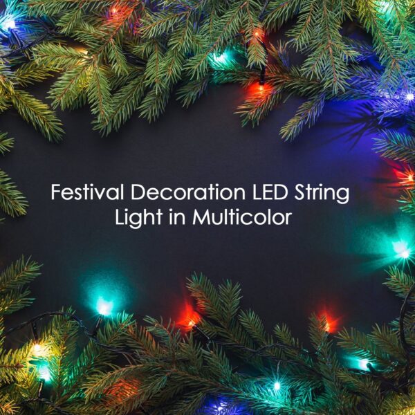 4 Meter Festival Decoration LED String Light in Multicolor - Image 4