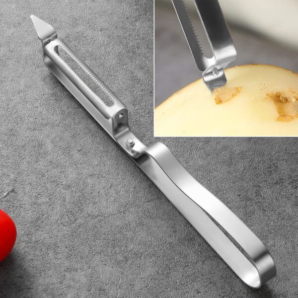 Multifunctional Peeler, Grater for Vegetable Fruit (3 Pcs Set) - Image 6