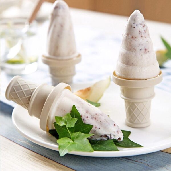 6 Pc ice candy maker Ice Cream Mold used for making ice-creams in all kinds of places including restaurants and ice-cream parlours etc. - Image 9