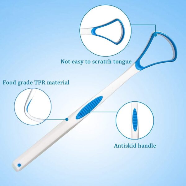Tongue Cleaner Oral Tongue Cleaner Brush Scraper (1 Pc) - Image 6