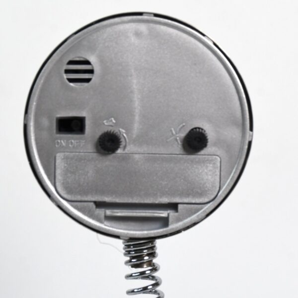 Alarm Clock on a Spring Extra Large, Silver Dial (1 Pc) - Image 4
