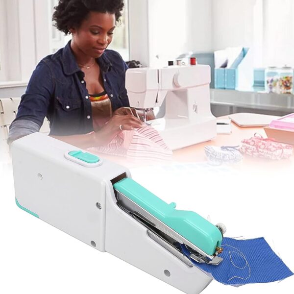 Handheld Sewing Machine, Hand Held Sewing Device Tool Set (1 Set / Battery Not Included) - Image 3