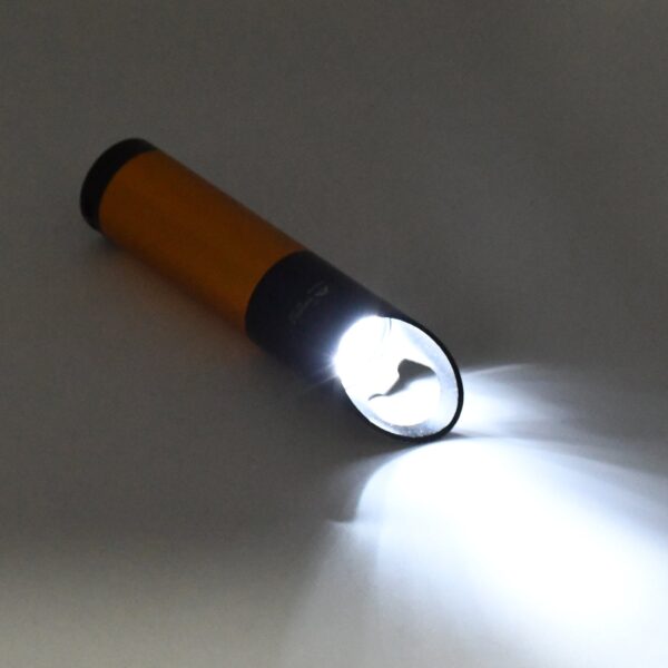 Portable Mini Torch / Flashlight 9 LED Powerful High Lumens Pen Light, Easy To Carry, Portable Pocket Compact Torch for Emergency 3 Battery operated (Battery not included / 1 pc) - Image 3