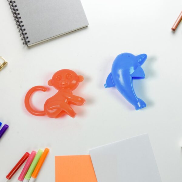 Mix Character, Monkey, Fish, Cat Pencil Top Promotional toys (1 Pc / Mix Colour & Design) - Image 4