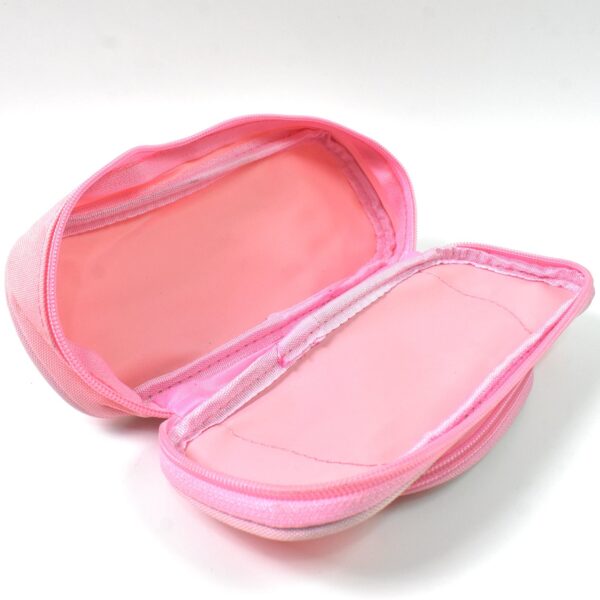 Pencil Pouch With Zipper, Students Pencil Case Large Capacity, Makeup Pouch, Stationery Bag (1 Pc / 2 Compartment) - Image 3