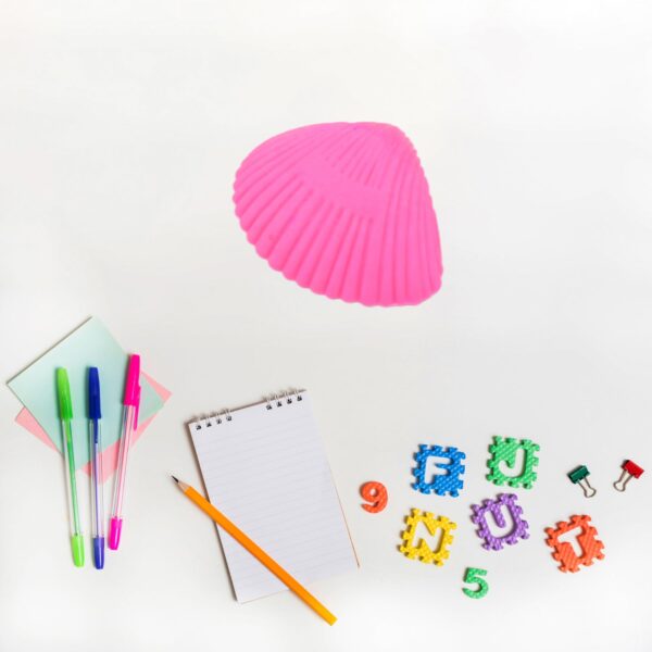 3D Shell Design Fancy & Stylish Eraser (1 Pc / Mix Design) - Image 6