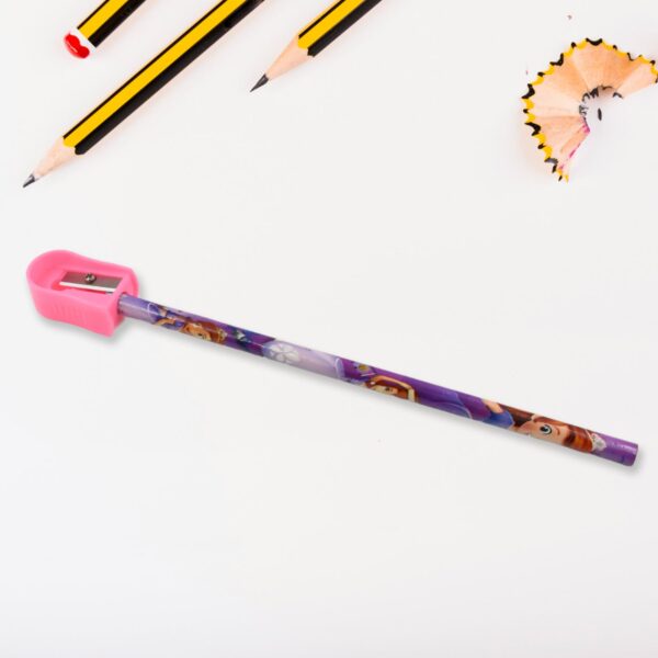 5 in 1 Mix Stationery Gift Set for Kids, Stationary Set Including 2 Pencil, Ruler, Rubber, Pencil Sharpener, School, Office Product Gift (5 Pcs Set) - Image 3