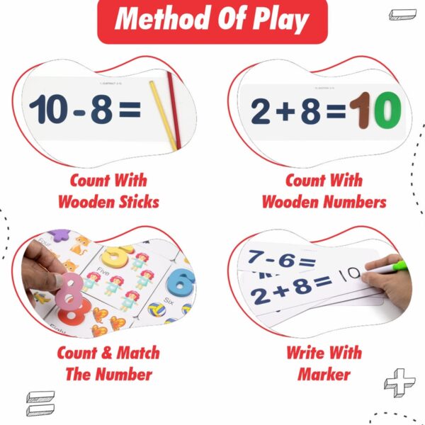 Math Genius for Kids - Educational Math Card (1 Set) - Image 6