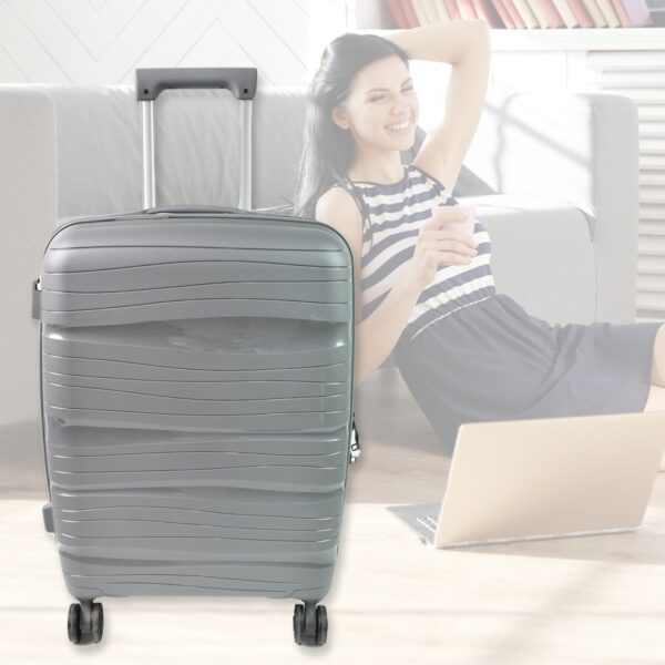 Big 3 in 1 Luggage with Wheels Travel suitcases Set (3 Pcs Set / Different Size) - Image 6