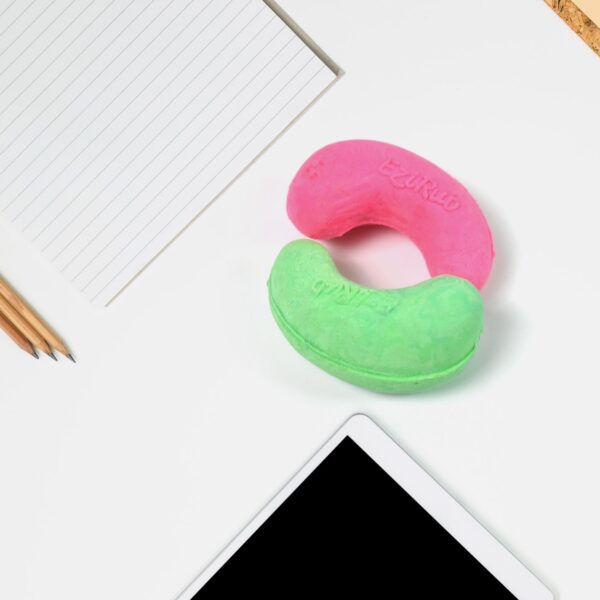 Cashew Nut Eraser Rubber Erasers (1 Pc / Mix Colour & Design) - Image 6