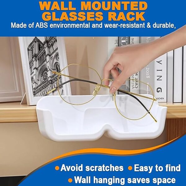 Wall Mounted Sunglasses Holder (4 Pcs Set) - Image 4