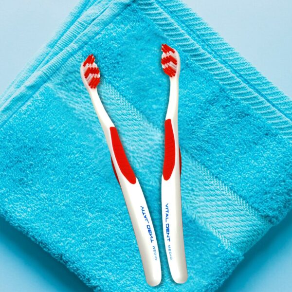Soft Toothbrush With Plastic Round Box for Men and Women, Kids, Adults Plastic Toothbrush (10 pcs Set) - Image 4