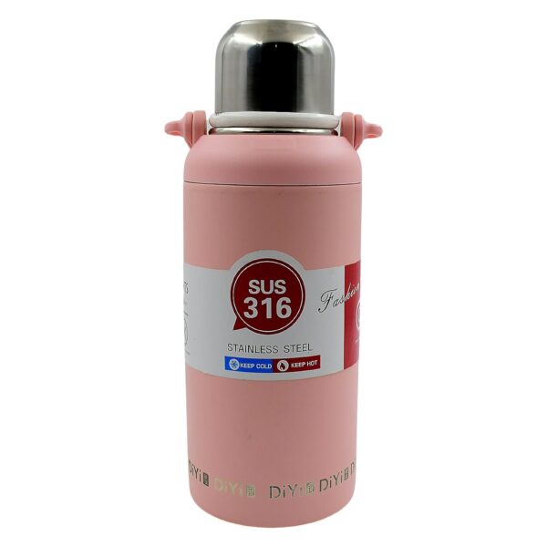 Stainless Steel tumblers 316 Stainless Steel, Vacuum Insulated Cup / Bottle, Portable Travel Kettle / Water Bottle with Handle, Outdoor Large Capacity Sports Kettle Cups / Bottle (1300 ML) - Image 4