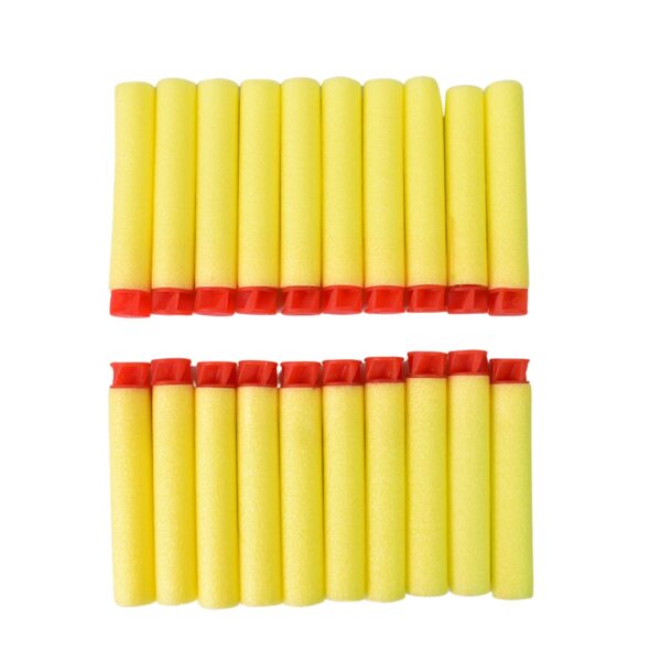 Refill Bullet Darts Soft Round Head Blasters Kids Toy for Gun (20 Pcs Set) - Image 5
