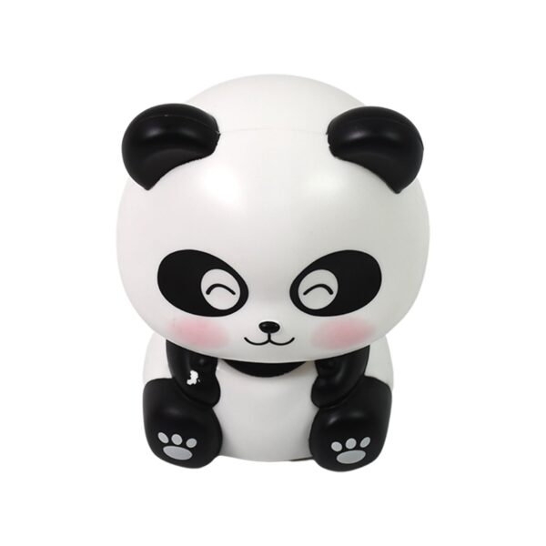 Car Decoration Solar Power Moving Head Panda Statue Creative (1 Pc) - Image 5