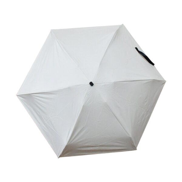 3-Fold Sun & Rain Protective Solid Foldable Umbrella, (1 Pc) - Image 5