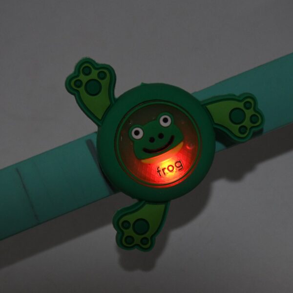 LED Light & Spinning Slap Kids Cartoon Bracelet Wrist Band (1 Pc / Mix Design) - Image 6
