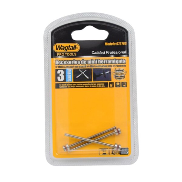 Cut-Off Wheel Screw Mandrels Shank Dia Cutting Disc Holder (3 Pcs Set) - Image 5
