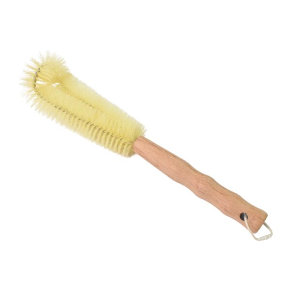 13 inch Bottle Brush, Bristle Brush with  Wood Handle, Washing Brush with Wooden Handle, Kitchen Cleaning Tool, Brushes for Dish, Tumbler, Teapot, Cup, Pan - Image 5