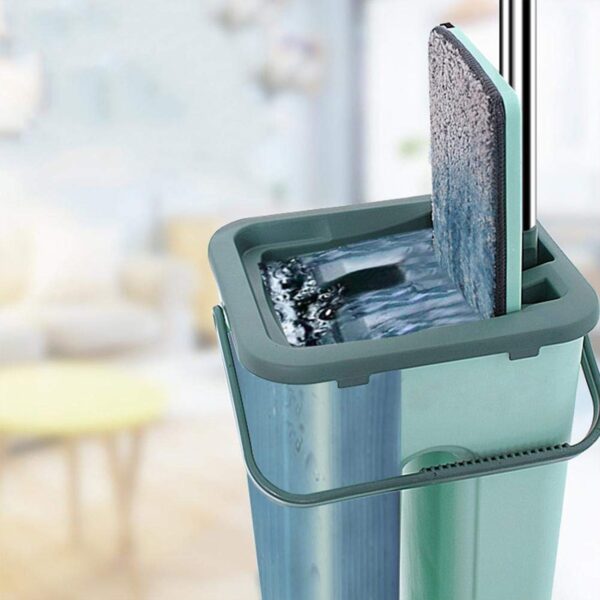 2-in-1 Flat mop and Bucket Set - Image 3