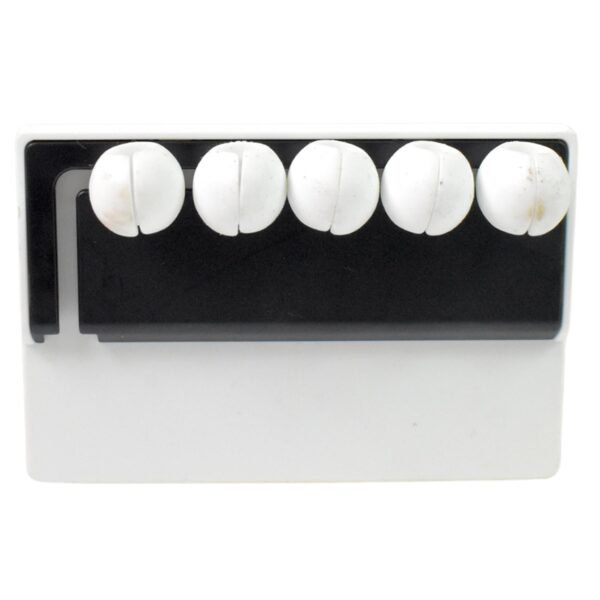 5 Slots Adhesive Desk Cable Cord Holder for Charging Cable (1 Pc / Mix Color) - Image 6