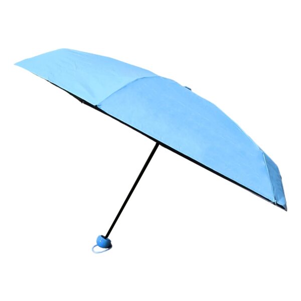 5 Fold Manual Open Umbrella With Capsule Case (1 Pc) - Image 5