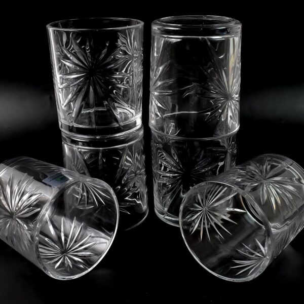 Glass Tumbler Set, Juice Glasses and Transparent Water (6 Pcs Set) - Image 6