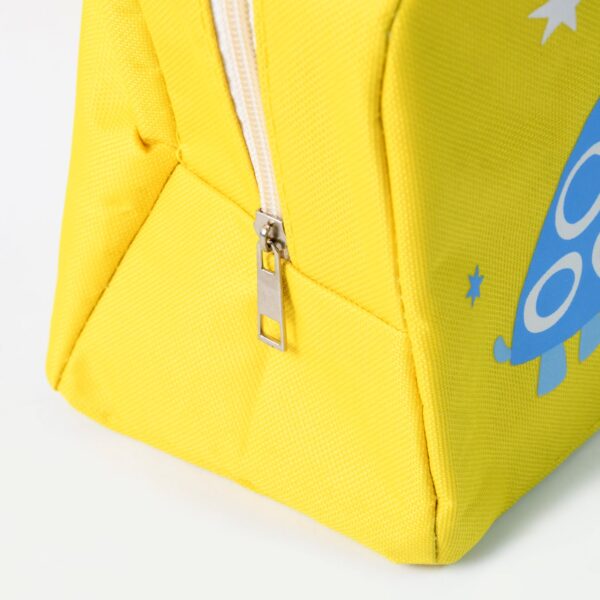 Lunch Box Bag for Women Men Insulated Lunch Bag With Zipper (1 Pc / Mix Color / Design) - Image 6