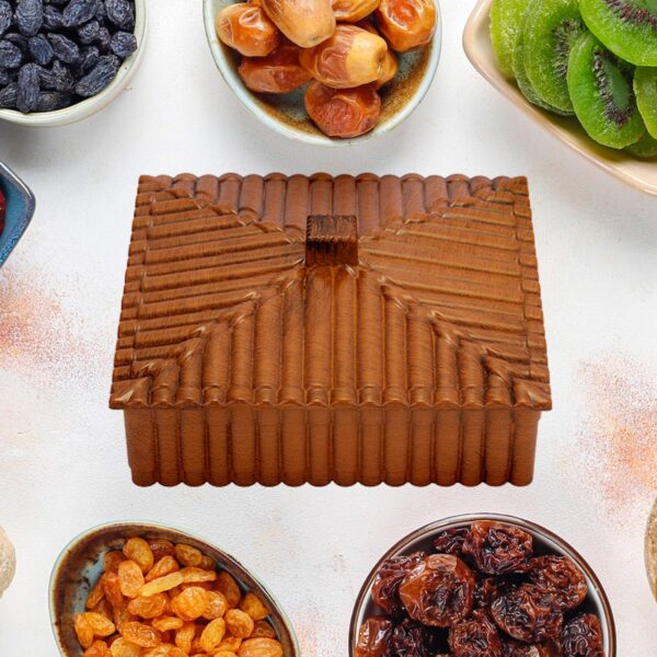 Plastic Multipurpose Dry Fruit Chocolates Mouth Box (1 Pc) - Image 4