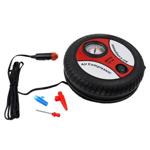 Compressor for Car and Bike 12V 260 PSI Tyre Inflator Air Pump - Image 5