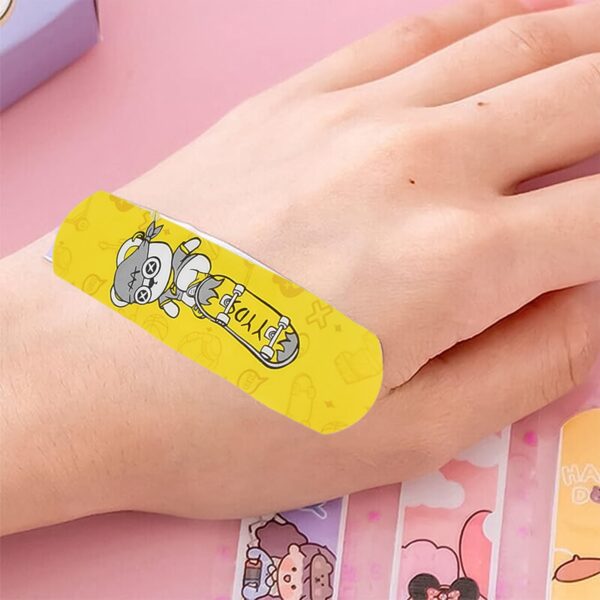 Cartoon Adhesive Bandages Waterproof Creative Bandage (50 Pcs Set) - Image 5