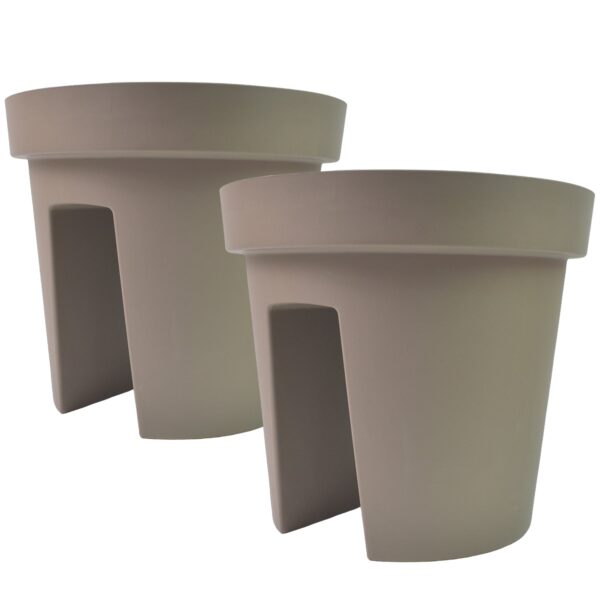 Creative Flower pot Balcony Flower Pot Holder (2 Pc) - Image 5