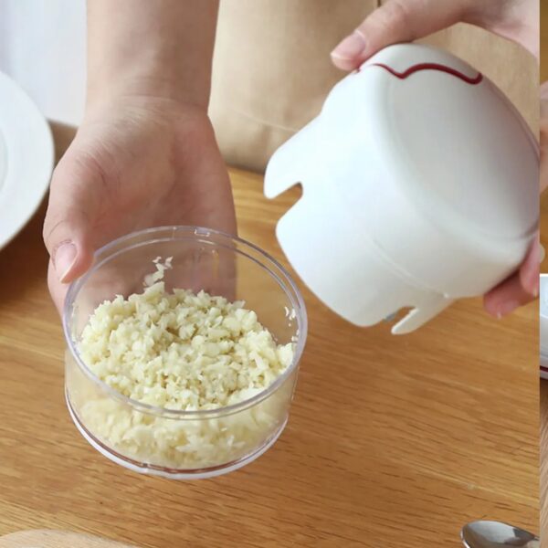 Manual Mini Food Processor Vegetable Chopper Hand Pull String Onion Chopper (1 Pc) - Image 6