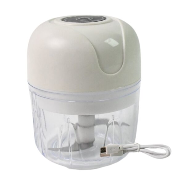 USB Rechargeable Mini Electric Garlic Machine / Chopper (300 Ml / 1 Pc) - Image 5