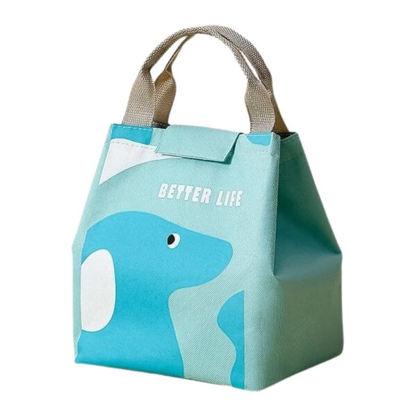 Lunch Box Bag for Women Men Insulated Lunch Bag With Zipper (1 Pc / Mix Design & Color) - Image 5