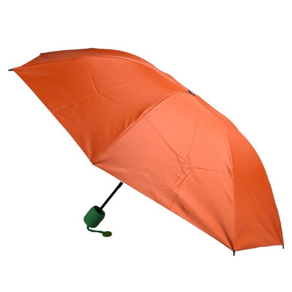 Vegetable shaped Folding Umbrella, Plastic Case Creative Fashion Folding Mini Sun Shade Rain Umbrella, Unique Umbrella, Sun & UV Protection, Cute Design (1 Pc) - Image 5