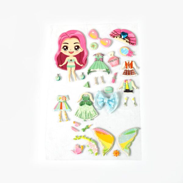 Multipurpose Adhesive 3D Stickers (1 Sheet /15×10 Cm) - Image 5
