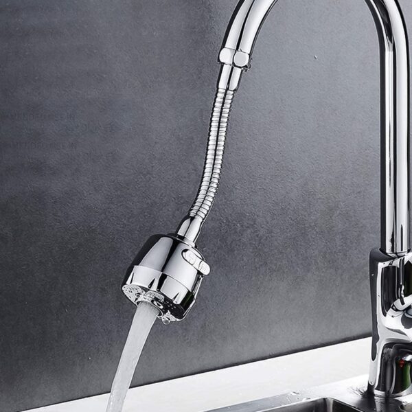 Stainless Steel Water Faucet Sprayer Head (1 Pc / 8 Inch) - Image 3