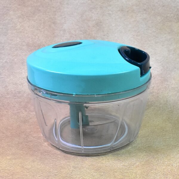 3 Blades Handy Chopper and Slicer Used Widely for chopping and Slicing (450 ML / 1 Pc) - Image 5