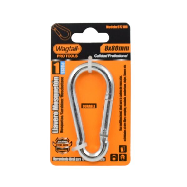 Stainless Steel Snap Hook (8×80 MM / 1 Pc) - Image 4