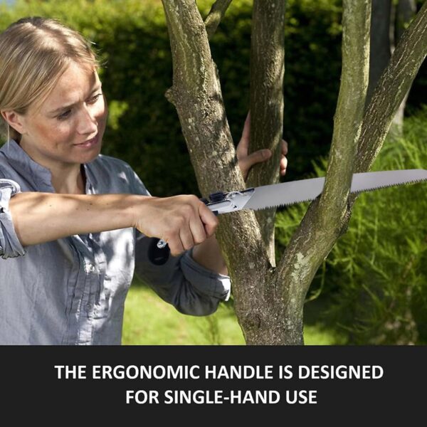 Hand Pruning Saw For Tree Branch Cutter (1 Pc / With Cover / 50 Cm Long) - Image 7