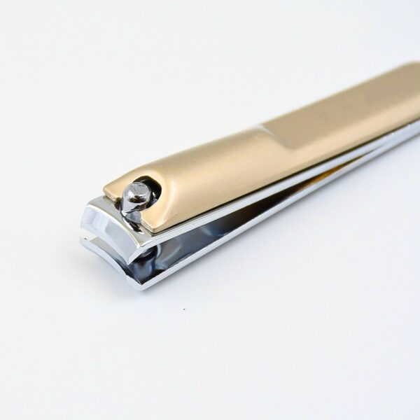 Stainless Steel Folding Portable Large Nail Clippers with Nail File (1 Pc) - Image 3