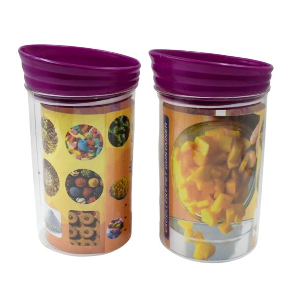 Plastic Premium Quality Kitchen Food Containers Set (1200ml Approx, Set Of 2 Pc) - Image 5