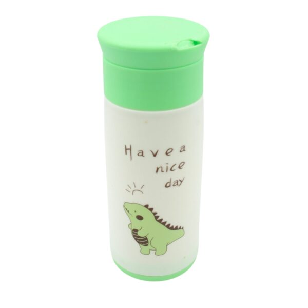 Outdoor Sport Glass water bottle 350ml leak proof BPA-free for travel cold and hot water glass water bottle with daily water intake for gym and children, Home, Travel, Office Use  (350ml) - Image 4