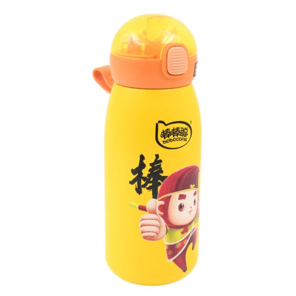Double walled Stainless Steel Water Bottle & push button Open (400 ML) - Image 5