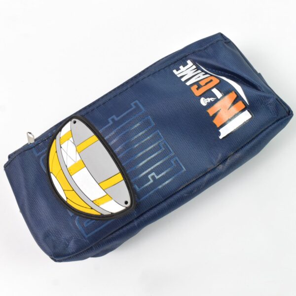 Pencil Pouch With Zipper, Students Pencil Case Large Capacity, Makeup Pouch, Stationery Bag (1 Pc / 2 Compartment) - Image 4