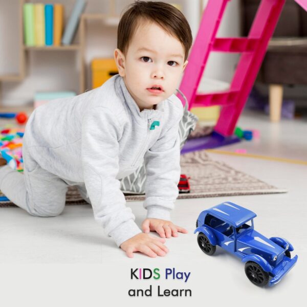 Vintage Metal Car 10 Inch Big Unbreakable Full Metal Body Car, Vintage Car Toy Model Alloy Model Retro Car Model Toy Vehicle Classic Car Metal Vintage car - Image 3
