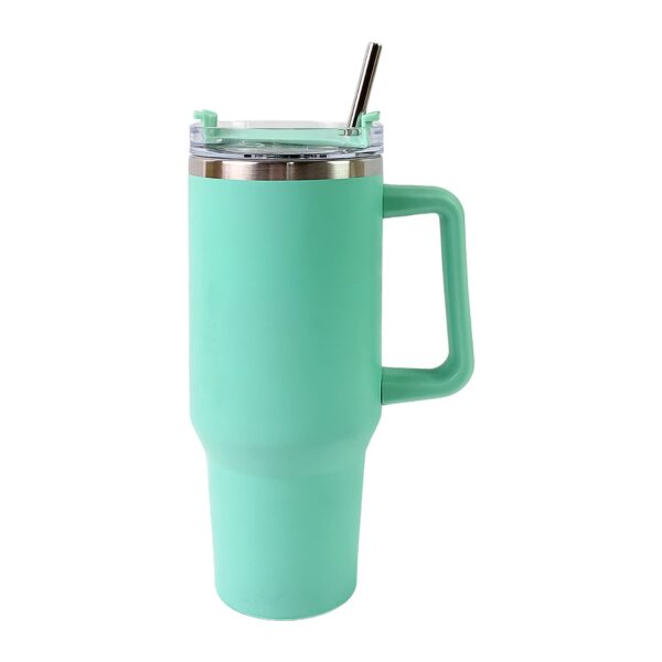1200 ML Insulated Tumbler with Lid and Straw, Thermal Cope Beer Quencher (1200ml / 1 Pc / Mix Color) - Image 5